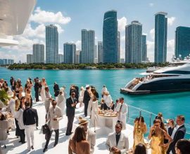Is it possible to host a corporate event on a yacht in Miami?